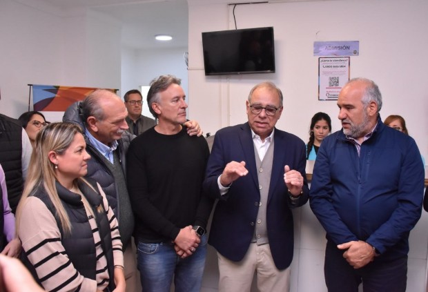Tassano mostró a Polich el trabajo en SAPS: “La atención en salud es un bastión de nuestra gestión”