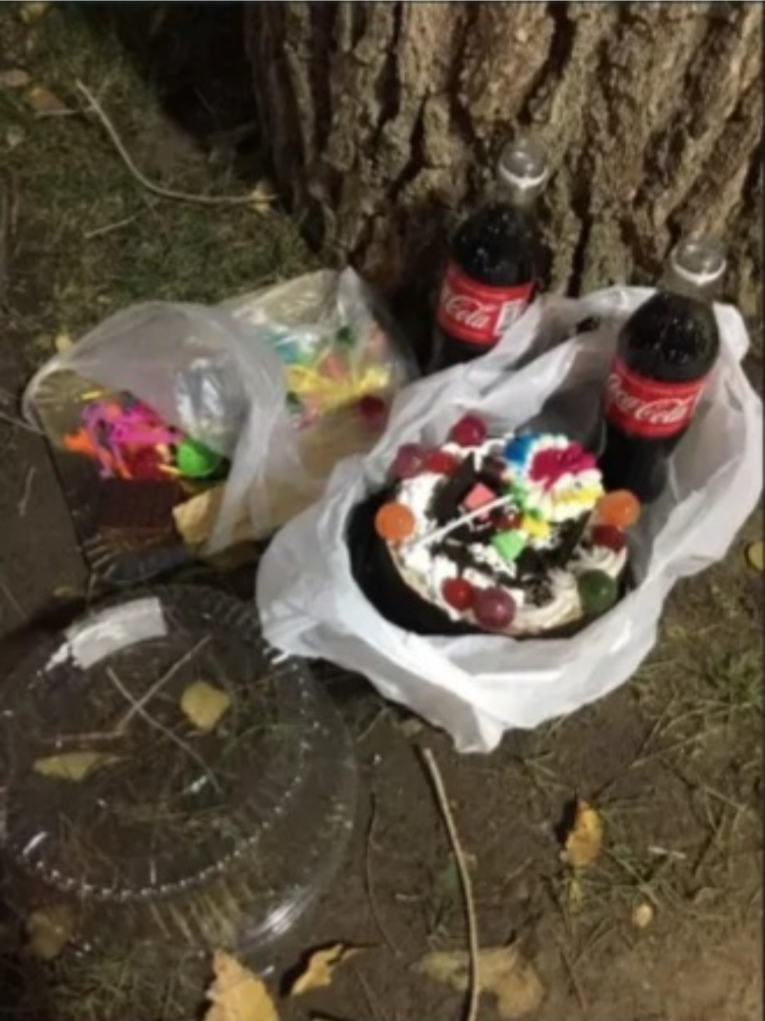 Una ofrenda Umbanda fue encontrada en una plaza en Corrientes 